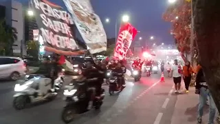 Efek PERSIJA loyo! Bis - bis The Jakmania di laga PERSIJA Jakarta vs RANS Nusantara FC