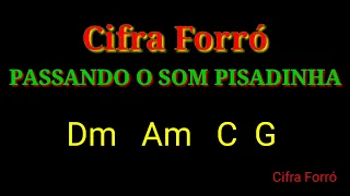 Pasando o Som pisadinha Cifra forró