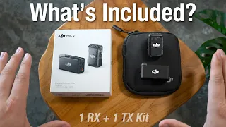 DJI Mic 2 Unboxing - What’s Included? (1 Tx + 1 Rx)