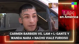 Carmen Barbieri vs. LAM + L-Gante y Wanda Nara + Nacho Viale - #LAM | Programa completo (27/10/23)