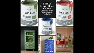 3 NEW Annie Sloan Colors - Fall 2023