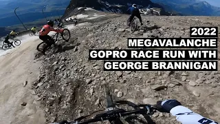 The Craziest MTB Race In the World! 2022 Megavalanche Gopro Race Run With George Brannigan.