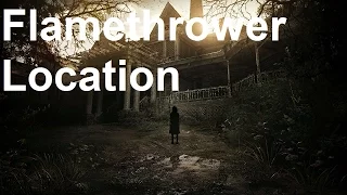 Resident Evil 7 - Flamethrower Location