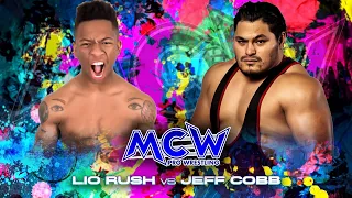 Lio Rush vs. Jeff Cobb {Free Match} - Full Match - WWE, AEW, Impact Wrestling, Ring Of Honor