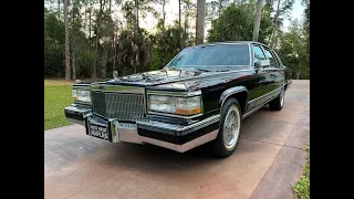 This 1991 Cadillac Brougham D'elegance is (Almost) the Last True American Luxury Car