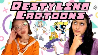 restyling cartoon characters for live action w/@gremlita (+ a powerpuff reboot rant) 📺👢💜