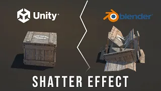 Make Objects SHATTER with Unity and Blender.(Tutorial)