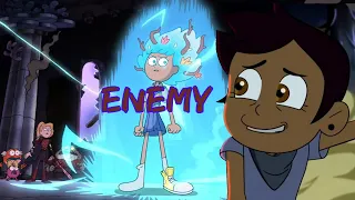 The owl house and Amphibia Amv "Enemy" (reupload)