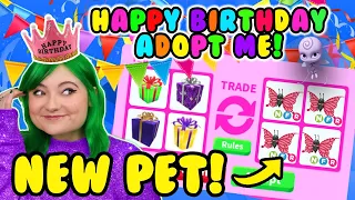 HAPPY BIRTHDAY ADOPT ME! 🥳 GET THE NEW *LIMITED BUTTERFLY PET* FOR FREE! ADOPT ME ROBLOX UPDATE 🦋