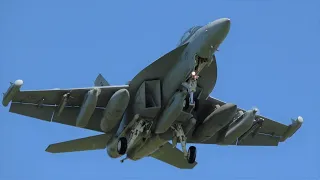 RAAF Super Hornets at  Williamtown airbase