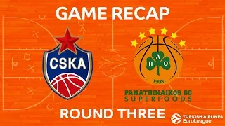 Highlights: CSKA Moscow - Panathinaikos Superfoods Athens