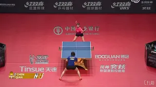 【Table Tennis】Best Point of 2019 Grand Final - Women's Single