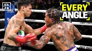 Every angle of Gervonta Davis' BRUTAL body shot on Ryan Garcia