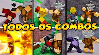 REVELANDO TODOS OS NOVOS COMBOS DE PAREDE DE TODOS OS PERSONAGENS NO SAITAMA BATTLEGROUNDS!!