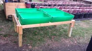 Raised 55 gallon barrel garden PT 2