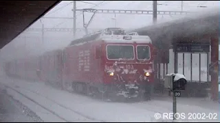 DVD 046 2002-02 [SD 4:3] Snow in Andermatt - Real WINTER at the FO - Furka Oberalp - REOS