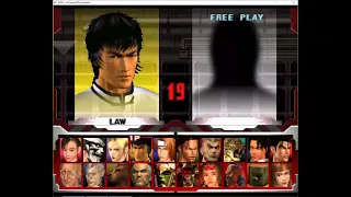 tekken 3 law playthrough arcade