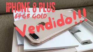 IPhone 8 Plus 64GB Gold Lindo!!!