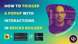 [Tutorial @ Bricks Builder] Trigger a pop up from any elements using interactions.