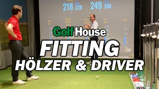 Krasse VERBESSERUNG beim Hybrid | Hölzer & Driver Fitting bei Golf House | KW GOLF