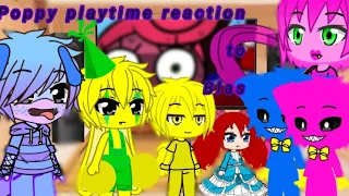 Poppy playtime reaction to Blas