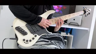 【ayumu】Hardest Guitar Riffs on Bass【Tim Henson, Jason Richardson, Unprocessed, Jakub Zytecki】