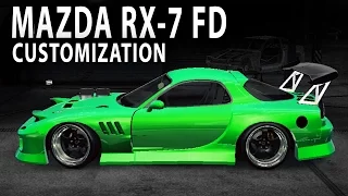 NFS NO LIMITS - Mazda RX-7 FD (Customization and Gameplay)