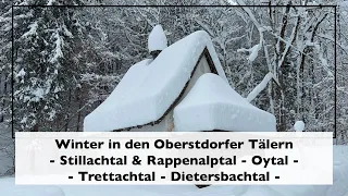 Oberstdorf - Winter in den Oberstdorfer Tälern