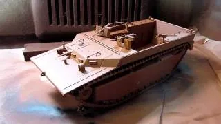 Building Dragon LVT-4 Water Buffalo In 1/35 Scale. Complete from Start to Finish