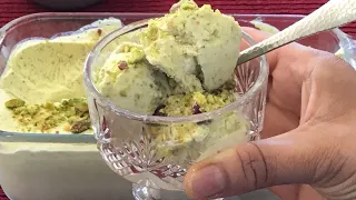 Just 3 ingredients pistachios ice cream Recipe! Home made Pistachio ice cream ! Ice cream Recipe!