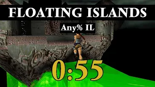 Tomb Raider 2: Floating Islands Glitched Speedrun - 55.647 RTA