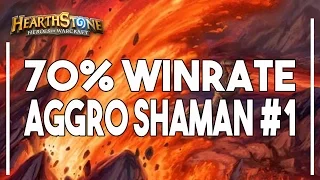 Hearthstone - 70%+ Winrate Aggro Shaman #1