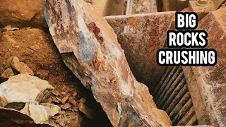 Amazing Quarry Primary Rock Crushing | Rock Crusher | Satisfying Stone Crushing | Jaw Crusher