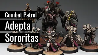 Painting SISTERS OF BATTLE | COMBAT PATROL Adepta Sororitas | COMPLETED | WARHAMMER 40k |