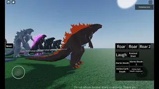 Becoming Monkey Godzilla 2021! (Roblox)