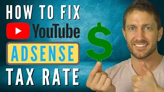 How to Fix Youtube Adsense Tax Treaty Info Form Non US Youtube Creators | Get 0% Withholding Rate