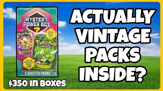 🔍 Are There Actually Vintage Packs In These Mystery Boxes?