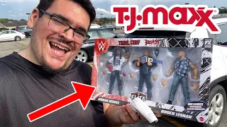 WWE TOY HUNT AT TJ MAXX (ROMAN REIGNS/PAUL HEYMAN/BROCK LESNAR 3 PACK)