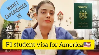 F1 student visa for USA || Pakistani student's Experience + Tips ||