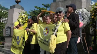 What Ninoy Aquino's 40th death anniversary looks like: motorcade, mass, yellow ribbons and shirts