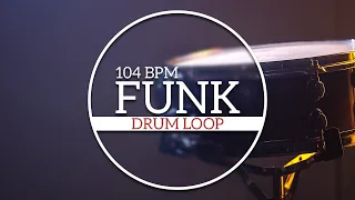 Drum Loop Funk Drum Beat 104 BPM