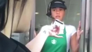 Starbucks Employee Robs Customer