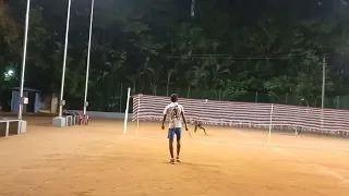 back short practice rally ball badminton