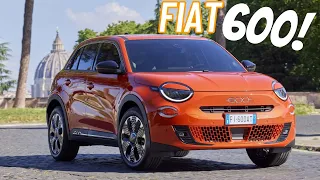 FIAT 600 Officially Debuts As The Electric Successor To The 500X