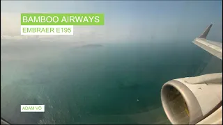 Bamboo Airways Embraer E195 Landing at Con Dao Airport (VCS)