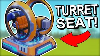 Turret Seat, New Craftbots, Chapter 2 and MORE in the Scrap Mechanic Devblog 23!