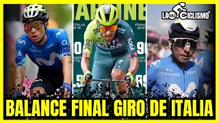 🚨SUBCAMPEÓN DANIEL MARTÍNEZ🚨#giroditalia   🚵‍♂️ LA VOZ DEL CICLISMO