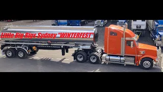 Tamiya Rc Little Big Rigs Sydney  trucks at Winterfest 2022