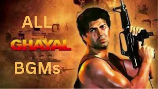 Ghayal Movie-All BGMs | Ghayal Theme Music | Ghayal Background Music | Ghayal BGM