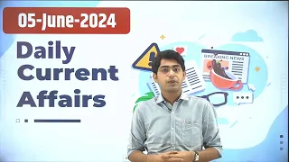 DAILY CURRENT AFFAIRS 05 JUNE 2024 | UPPSC RO/ARO 2024 #decodeexam #uppcsprelims2024 दैनिक समसामयिकी